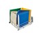 Rev-A-Shelf Steel, White, 20 in W, 20.12 in H, 22.11 in D, 22.11 in L, Silver 5BBSC-WMDM24-C - alternate 2